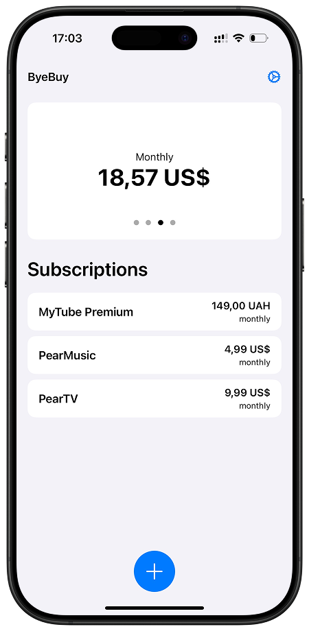 ByeBuy App Example